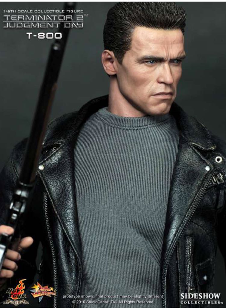 T-800 - Hot Toys (Terminator 2 Judgment Day) action figure collectible [Barcode 4897011173184] - Main Image 2