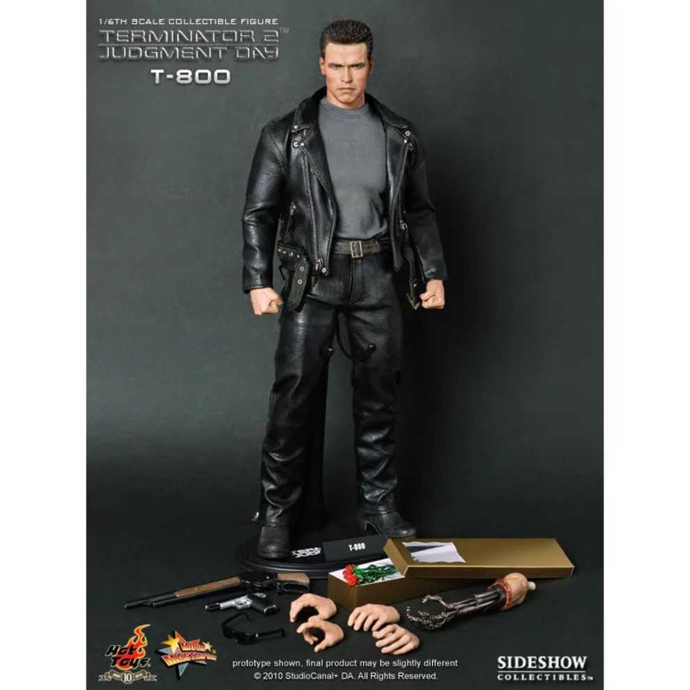 T-800 - Hot Toys (Terminator 2 Judgment Day) action figure collectible [Barcode 4897011173184] - Main Image 4