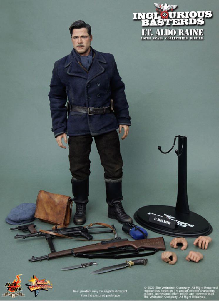 Lt. Aldo Raine - Hot Toys (Movie Favourites) action figure collectible [Barcode 4897011173191] - Main Image 2