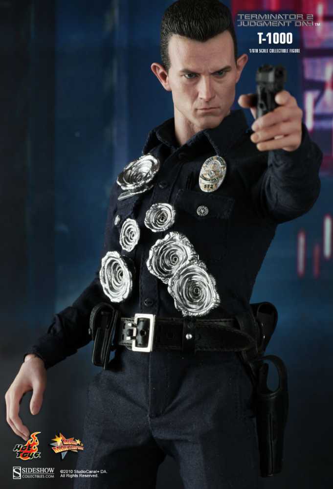 T- 1000  - Hot Toys (Terminator 2 Judgment Day) action figure collectible [Barcode 4897011173528] - Main Image 3