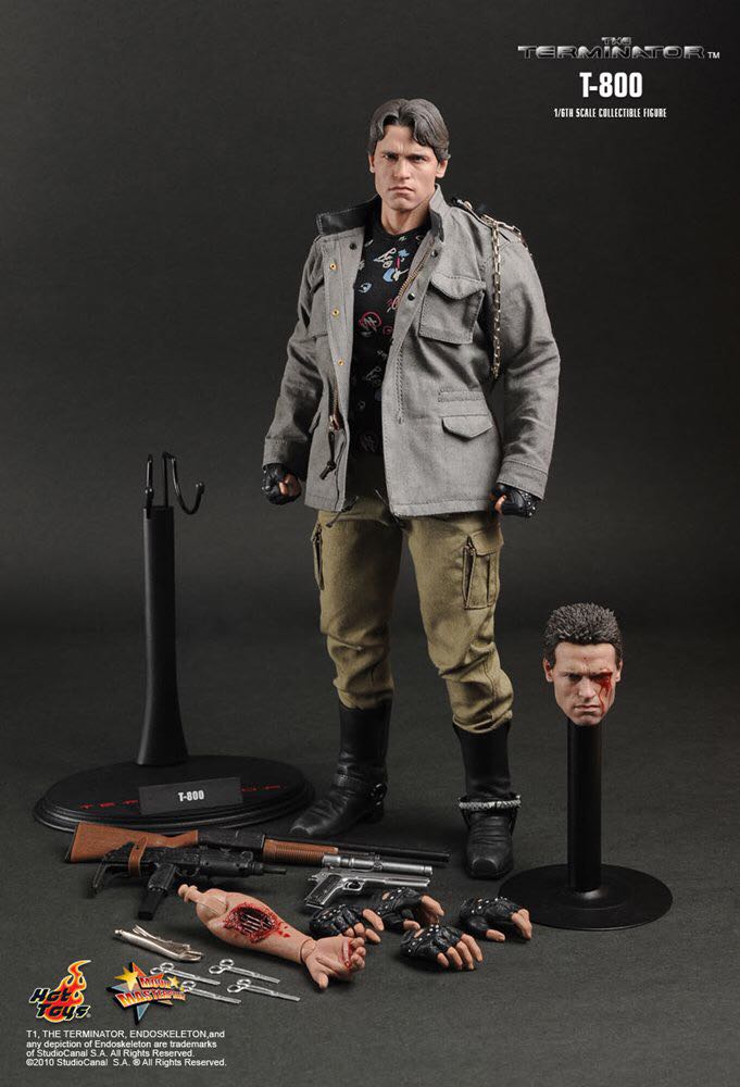 T-800 - Hot Toys (The Terminator) action figure collectible [Barcode 4897011173603] - Main Image 2