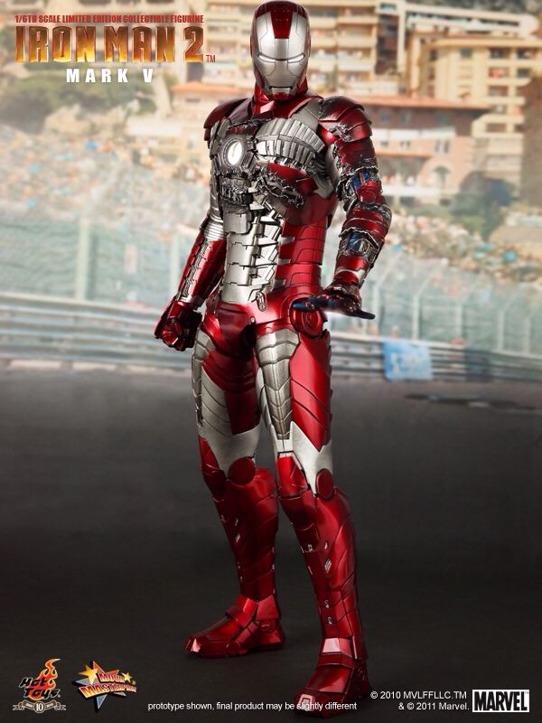 Hot Toys Marvel Iron Man 2 Mark V - Hot Toys (Iron Man) action figure collectible [Barcode 4897011173733] - Main Image 2
