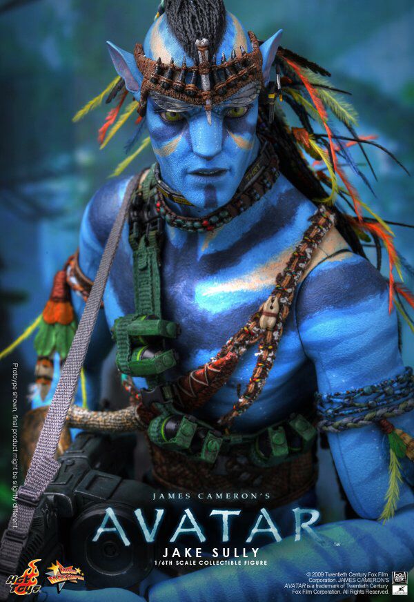 HOT TOYS 2009 JAMES CAMERONAVATAR JAKE SULLY 1/6 18” ONLY - Hot Toys (Movie Masterpiece Series) action figure collectible [Barcode 4897011174143] - Main Image 2