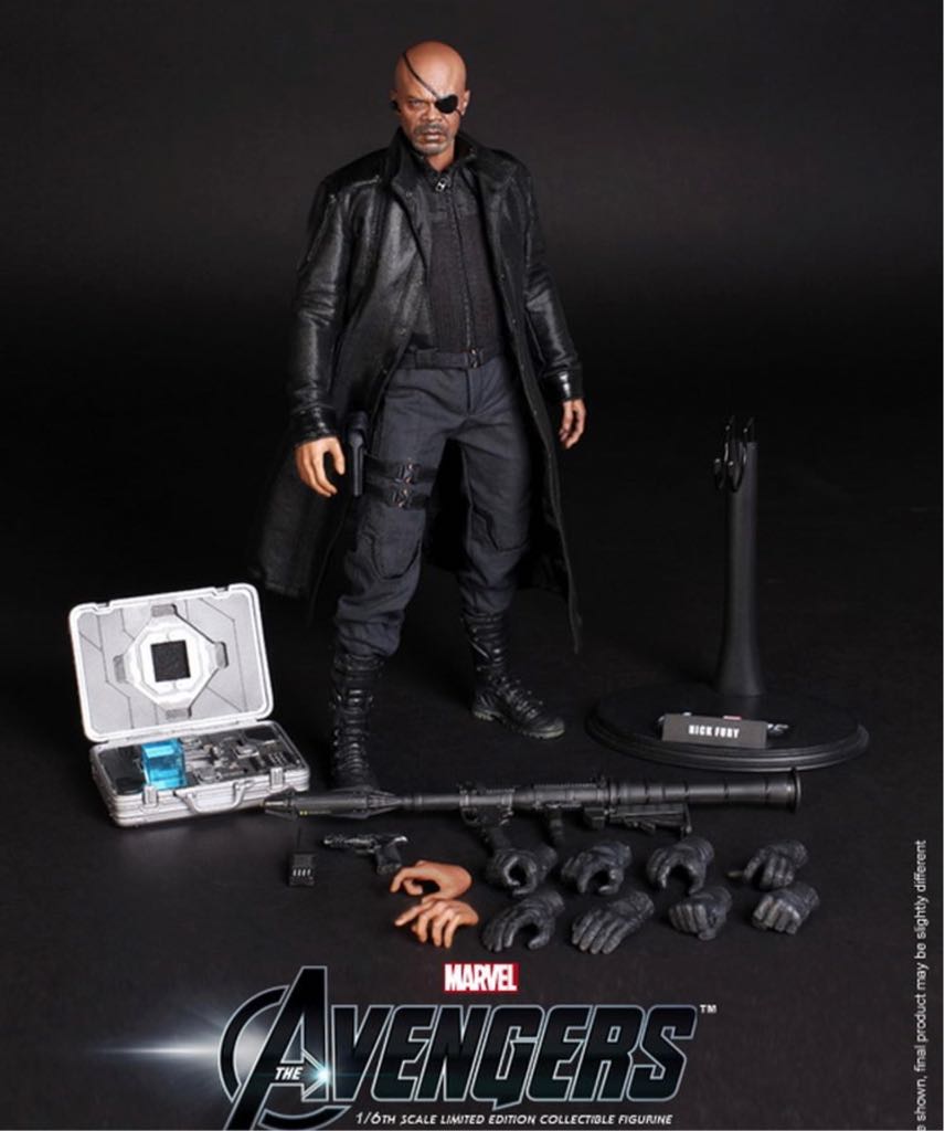 Nick Fury (Avengers) MMS 169 - Hot Toys (MARVEL) action figure collectible [Barcode 4897011174396] - Main Image 2