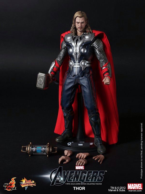 Thor (Avengers) - Hot Toys (Marvel Cinematic Universe) action figure collectible [Barcode 4897011174471] - Main Image 2