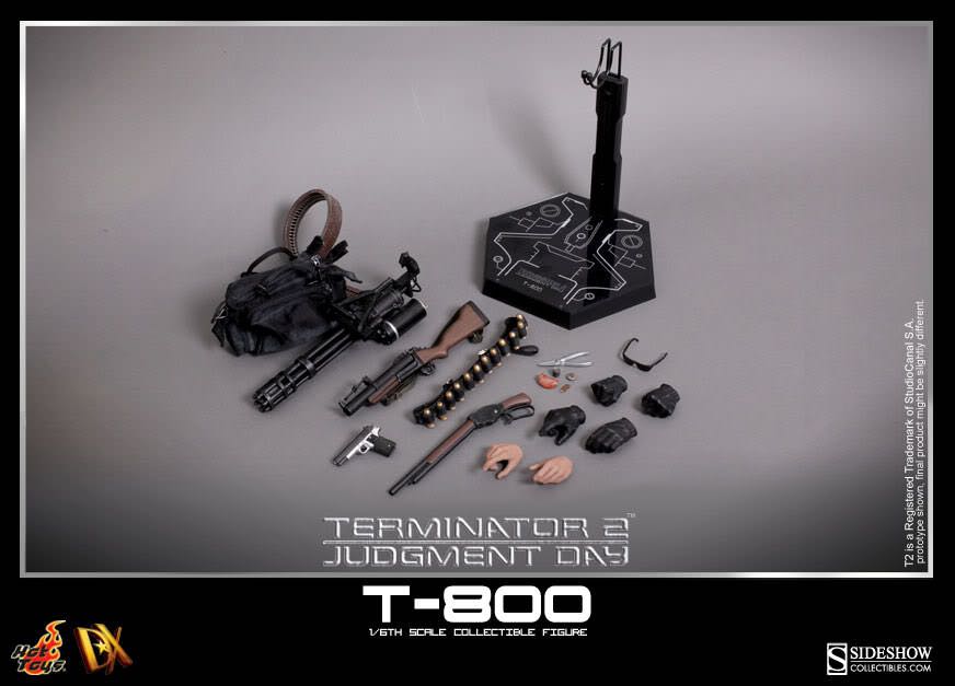 T-800 DX10 - Hot Toys (Terminator 2: Judgement Day) action figure collectible [Barcode 4897011174488] - Main Image 10