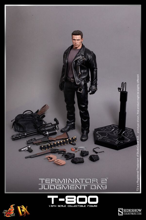 T-800 DX10 - Hot Toys (Terminator 2: Judgement Day) action figure collectible [Barcode 4897011174488] - Main Image 2