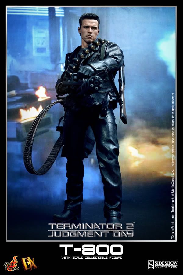 T-800 DX10 - Hot Toys (Terminator 2: Judgement Day) action figure collectible [Barcode 4897011174488] - Main Image 5