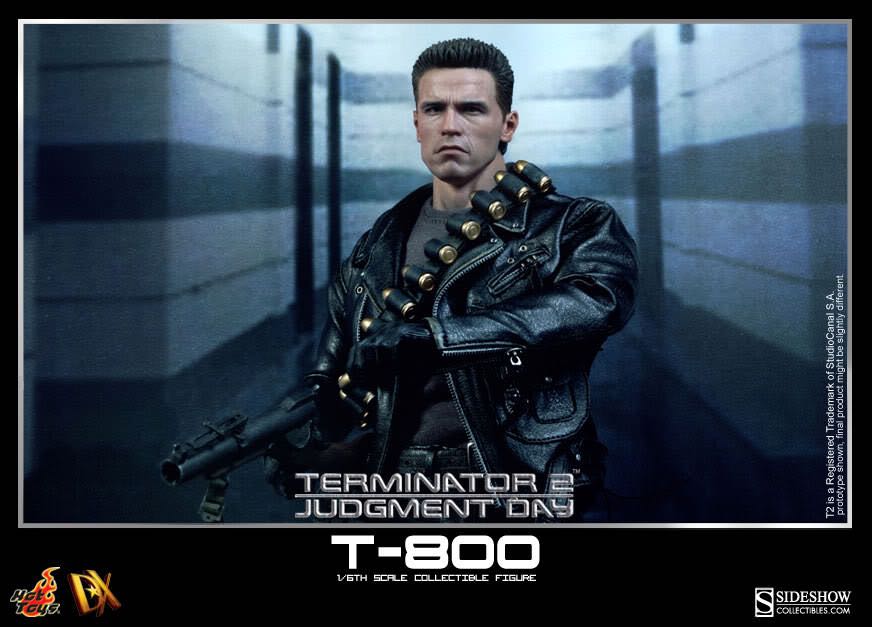 T-800 DX10 - Hot Toys (Terminator 2: Judgement Day) action figure collectible [Barcode 4897011174488] - Main Image 6