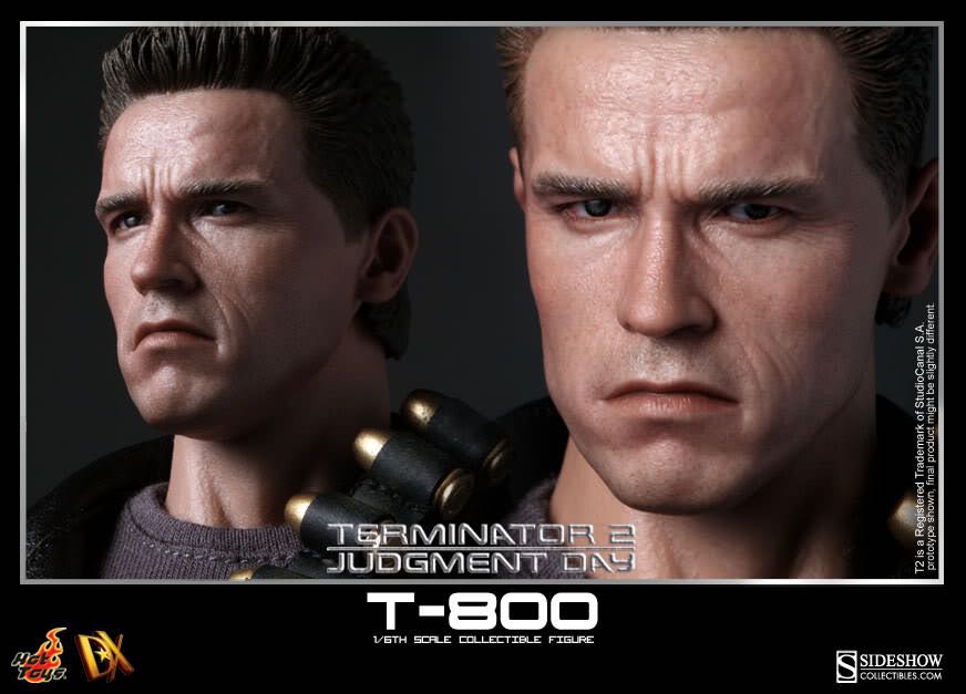 T-800 DX10 - Hot Toys (Terminator 2: Judgement Day) action figure collectible [Barcode 4897011174488] - Main Image 7