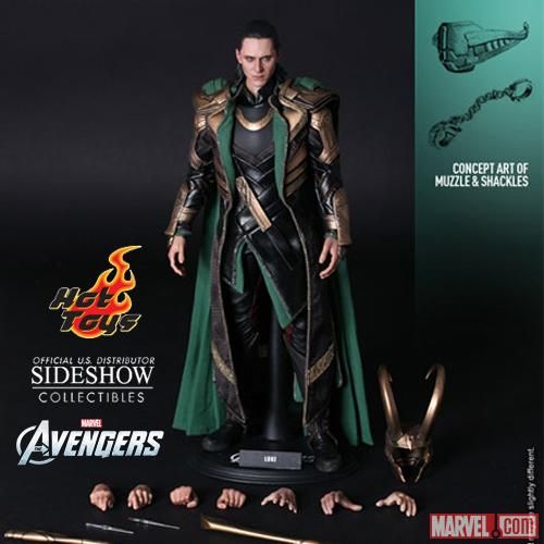 Loki  - Hot Toys (Marvel’s Avengers) action figure collectible [Barcode 4897011174495] - Main Image 2