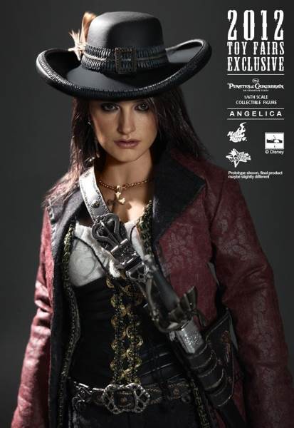 Hot Toys Pirates of the Carribean On Stranger Tides 12 Inch: Angelica Hot Toy New! - Hot Toys (Movie Masterpiece) action figure collectible [Barcode 4897011174594] - Main Image 2