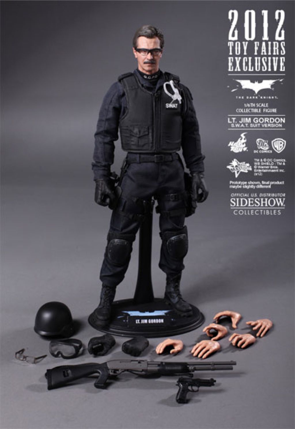 Hot Toys DC Dark Knight Jim Gordon Swat  - Hot Toys (The Dark Knight Trilogy) action figure collectible [Barcode 4897011174600] - Main Image 2