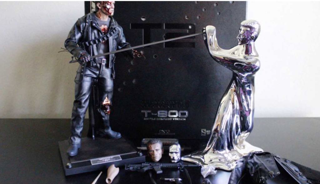 Terminator 2 T-800 DX13 - Hot Toys (Terminator 2) action figure collectible [Barcode 4897011174792] - Main Image 2