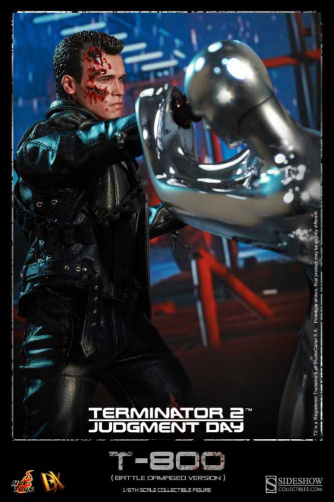 Terminator 2 T-800 DX13 - Hot Toys (Terminator 2) action figure collectible [Barcode 4897011174792] - Main Image 3