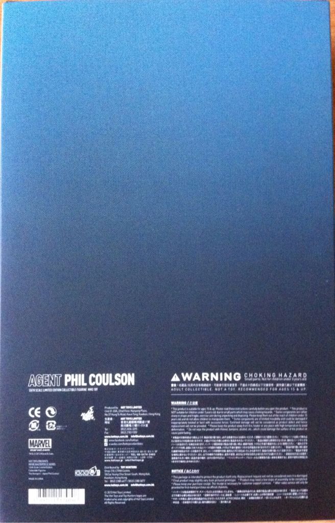 Phil Coulson (Avengers) MMS 189 - Hot Toys (Avengers) action figure collectible [Barcode 4897011174808] - Main Image 2