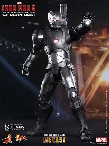 Iron Man 3: War Machine Mark II Diecast 1/6 - Hot Toys - Hot Toys 1:6 Scale Figure action figure collectible [Barcode 4897011175126] - Main Image 4