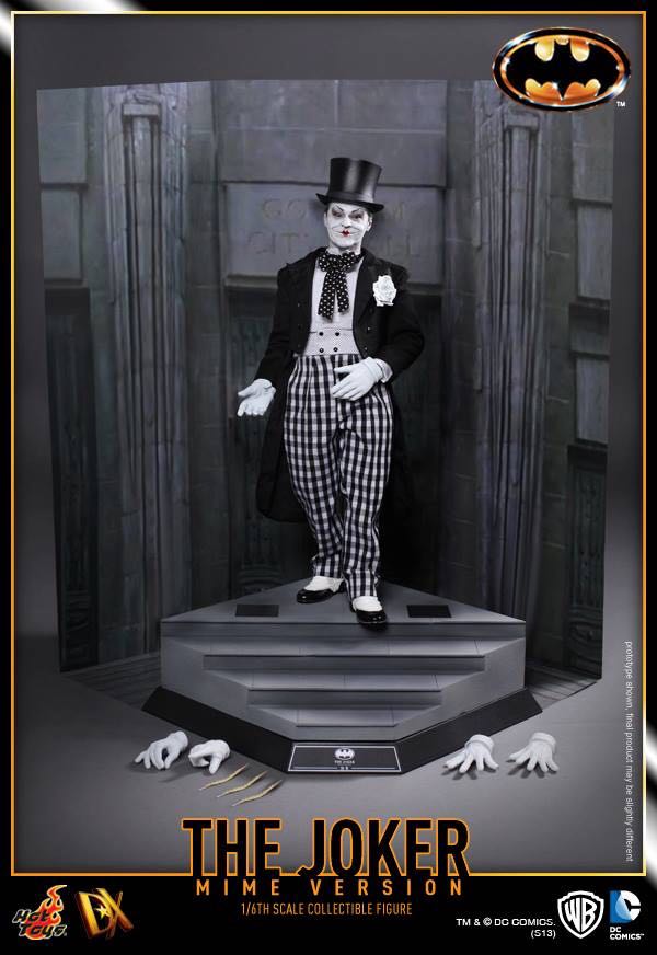 Hot Toys: Joker (Mime)1/6th Scale - Hot Toys (Batman) action figure collectible [Barcode 4897011175133] - Main Image 2