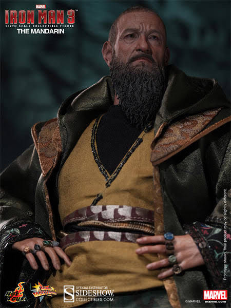 The Mandarin - Hot Toys (Iron Man 3) action figure collectible [Barcode 4897011175362] - Main Image 3