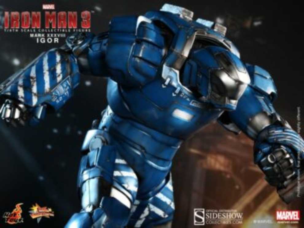 Mark XXXVIII [ Igor ] Iron Man  - Hot Toys (Iron Man 3) action figure collectible [Barcode 4897011175423] - Main Image 2