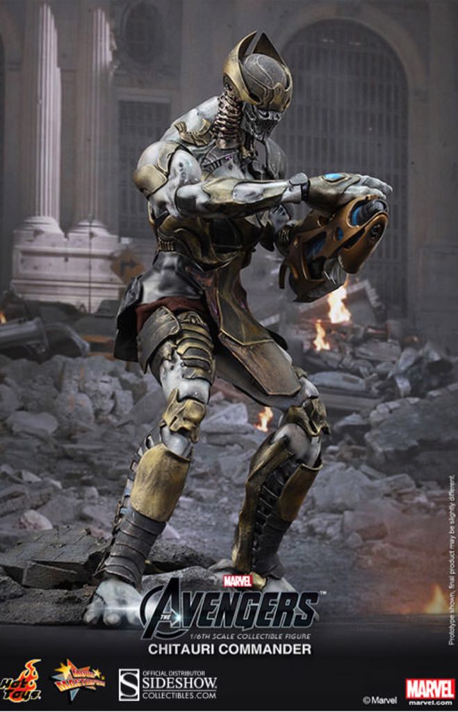 Hot Toys Marvel Avengers Chitauri Foot Soldier Commander  - Hot Toys (Avangers) action figure collectible [Barcode 4897011175669] - Main Image 2