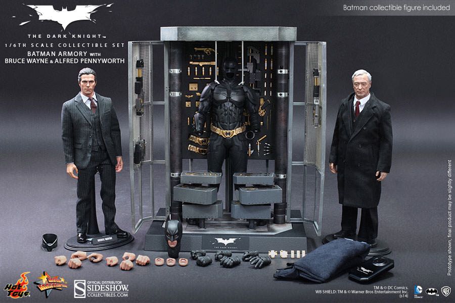 Batman Armory - Hot Toys (Movie Masterpiece Series) action figure collectible [Barcode 4897011175751] - Main Image 2