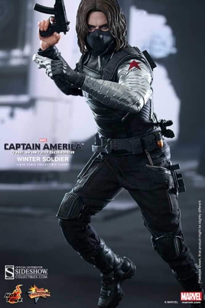 Winter Soldier  - Hot Toys (Captain America The Winter Soilder) action figure collectible [Barcode 4897011175829] - Main Image 3