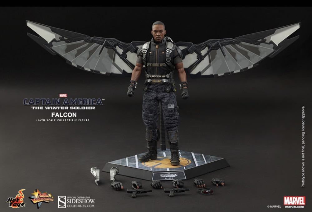 Hot Toys Marvel Captain America Winter Soldier Falcon  - Hot Toys (Captain America The Winter Soilder) action figure collectible [Barcode 4897011175942] - Main Image 4