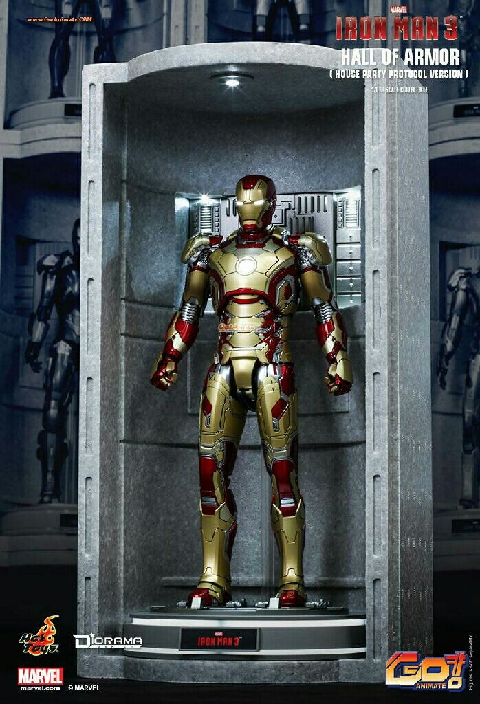 Hall Of Armor (IM3) DS002 - Hot Toys action figure collectible [Barcode 4897011176031] - Main Image 2