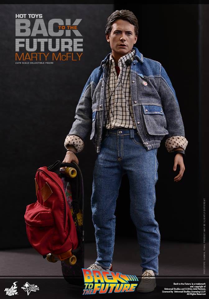 Marty McFly - Hot Toys (Back To The Future) action figure collectible [Barcode 4897011176109] - Main Image 3