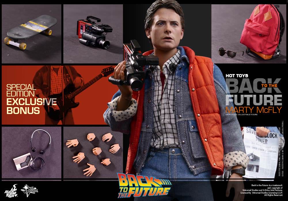 Marty McFly - Hot Toys (Back To The Future) action figure collectible [Barcode 4897011176109] - Main Image 4