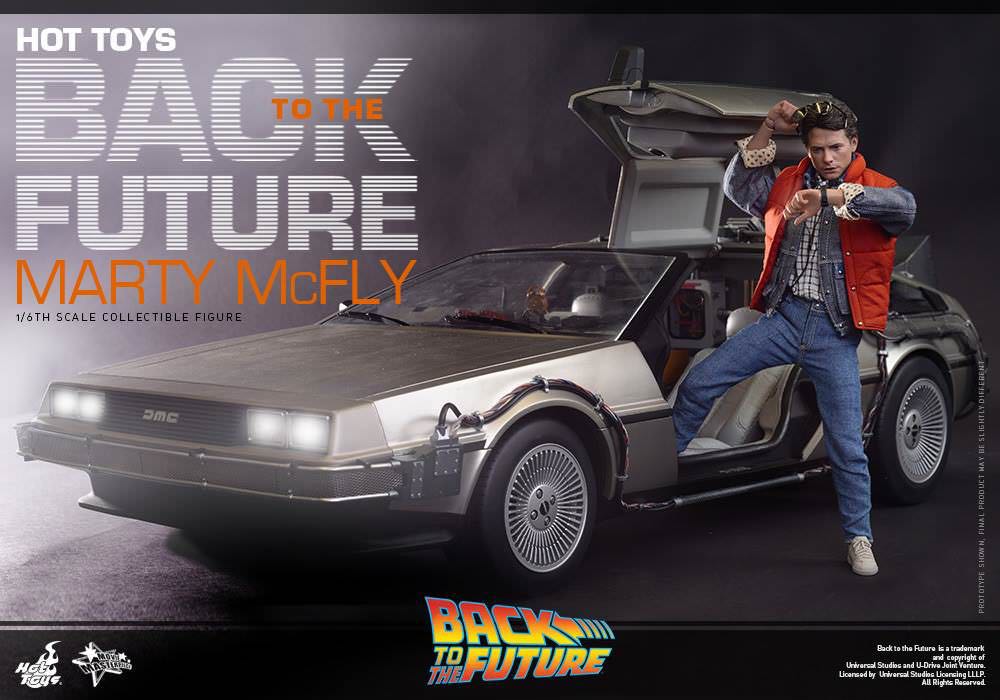 Marty McFly - Hot Toys (Back To The Future) action figure collectible [Barcode 4897011176109] - Main Image 6