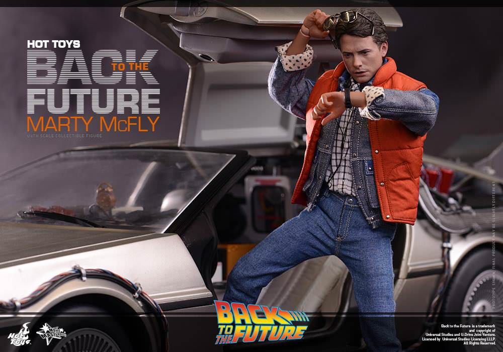 Marty McFly - Hot Toys (Back To The Future) action figure collectible [Barcode 4897011176109] - Main Image 7