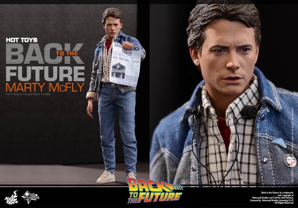 Marty McFly - Hot Toys (Back To The Future) action figure collectible [Barcode 4897011176109] - Main Image 8