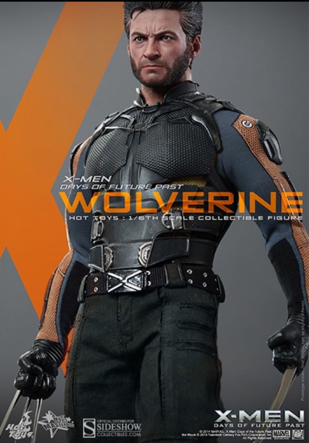 Hot Toys Wolverine X-Men Days of Future Past - Hot Toys (X-Men Days Of Future Past) action figure collectible [Barcode 4897011176215] - Main Image 2