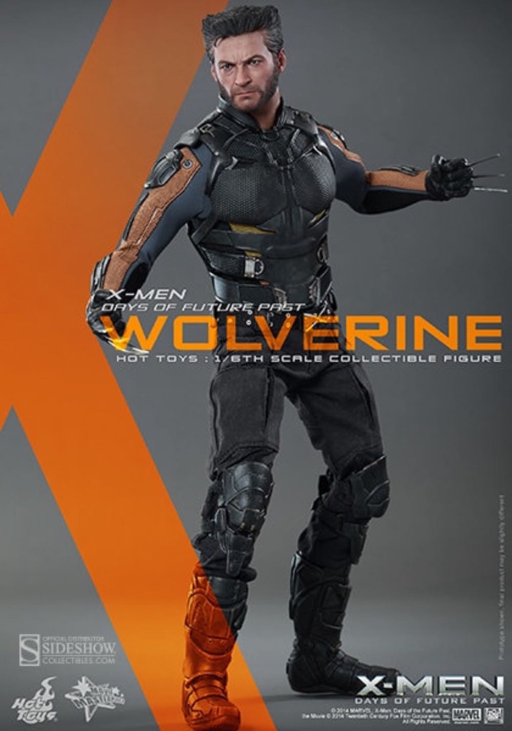 Hot Toys Wolverine X-Men Days of Future Past - Hot Toys (X-Men Days Of Future Past) action figure collectible [Barcode 4897011176215] - Main Image 3