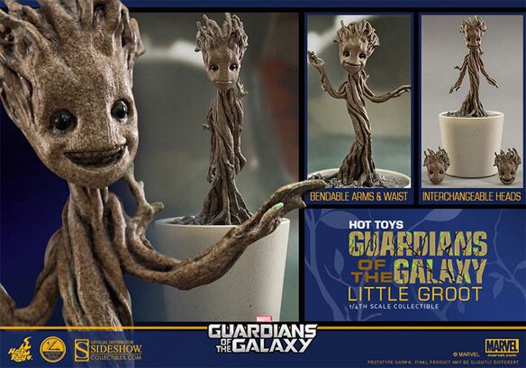 Little Groot (Hot Toys) - Hot Toys (QS Series) action figure collectible [Barcode 4897011176352] - Main Image 2