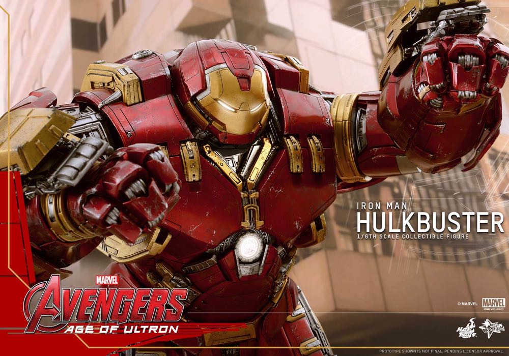 Iron Man Mark XLIV Hulkbuster - Hot Toys (Avengers: Age Of Ultron (2015)) action figure collectible [Barcode 4897011176512] - Main Image 4