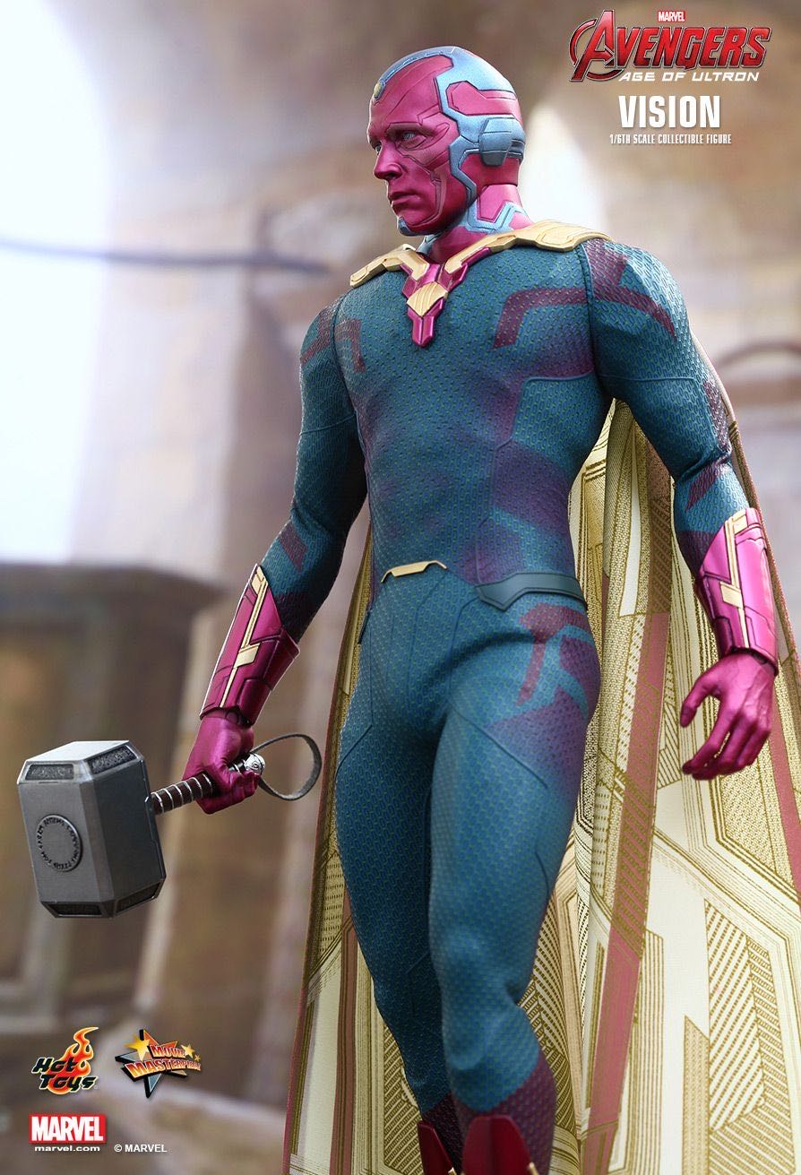 Vision Hot Toys - Hot Toys (Avengers Age Of Ultron) action figure collectible [Barcode 4897011177113] - Main Image 4