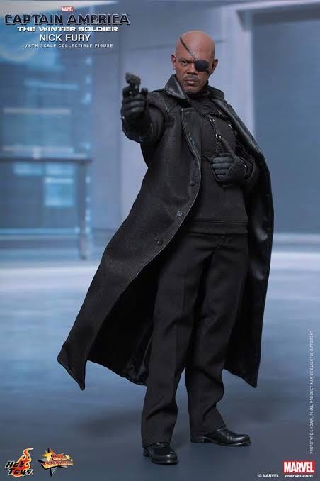Nick Fury (WS) MMS 315 - Hot Toys (Captain America The Winter Soldier) action figure collectible [Barcode 4897011178066] - Main Image 2