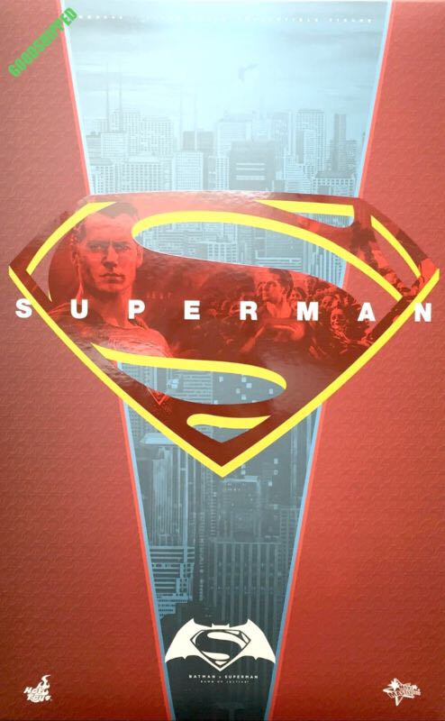Superman - Hot Toys (Batman V Superman: Dawn Of Justice (2016)) action figure collectible [Barcode 4897011178509] - Main Image 2