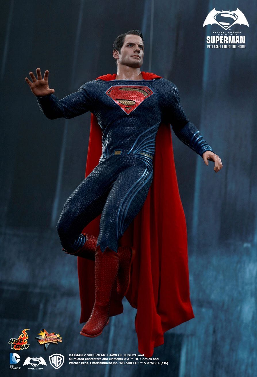 Superman - Hot Toys (Batman V Superman: Dawn Of Justice (2016)) action figure collectible [Barcode 4897011178509] - Main Image 4