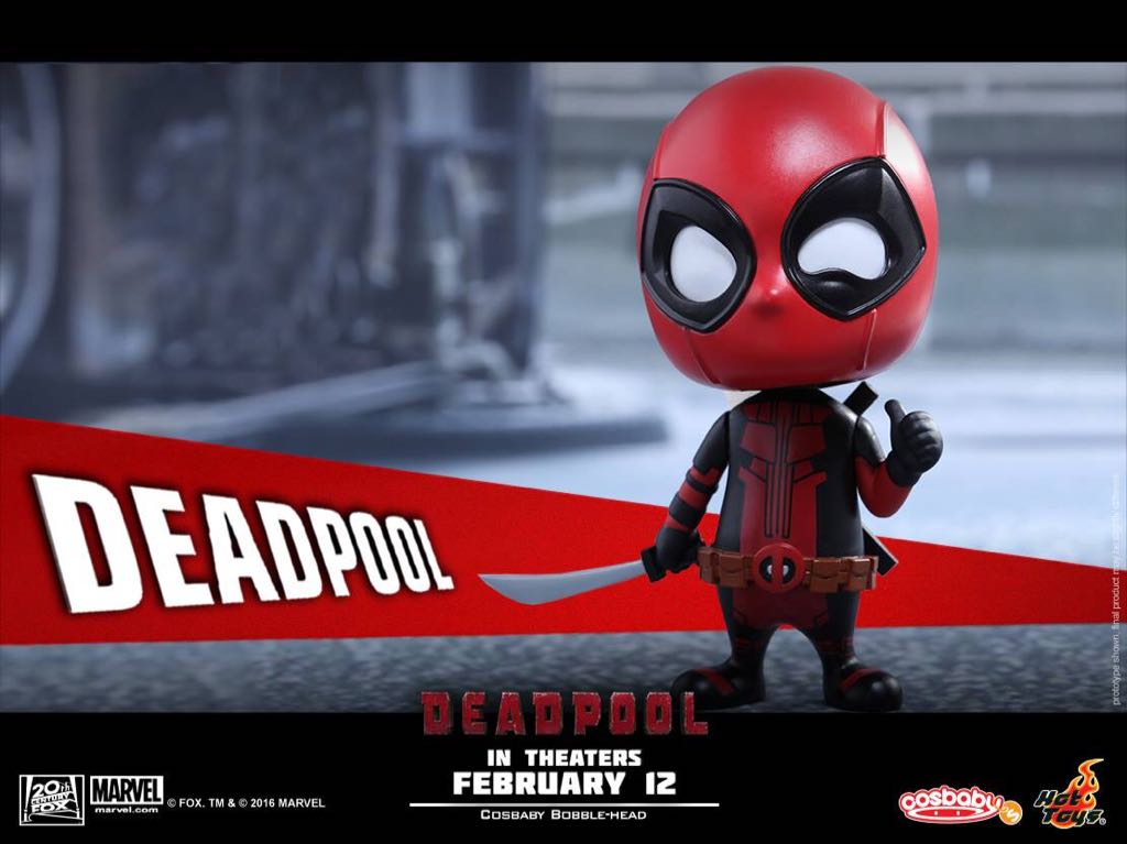Cosbaby Deadpool  - Hot Toys Cosbaby (Deadpool) action figure collectible [Barcode 4897011178592] - Main Image 2