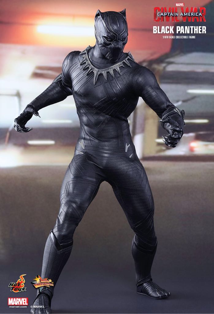 Black Panther Hot Toys MMS 363 - Hot Toys (Captain America Civil War) action figure collectible [Barcode 4897011180373] - Main Image 2