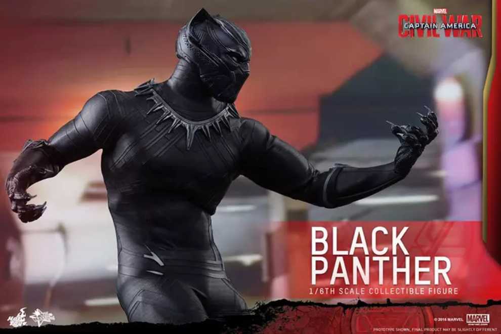 Black Panther Hot Toys MMS 363 - Hot Toys (Captain America Civil War) action figure collectible [Barcode 4897011180373] - Main Image 3