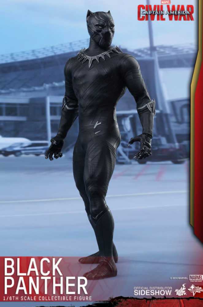 Black Panther Hot Toys MMS 363 - Hot Toys (Captain America Civil War) action figure collectible [Barcode 4897011180373] - Main Image 4