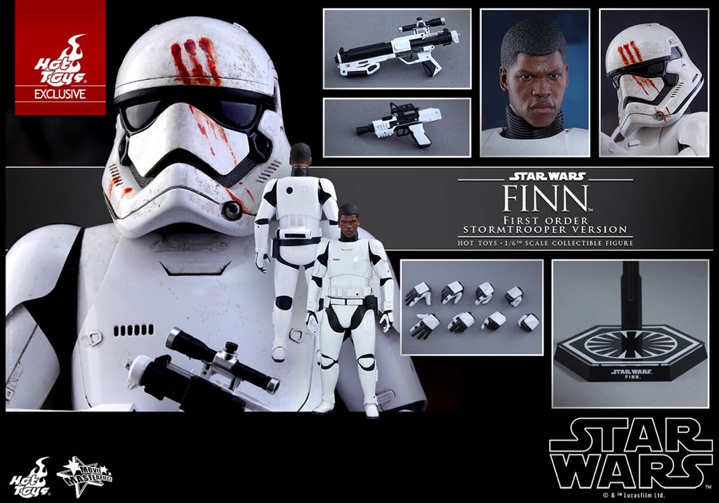 FINN (FIRST ORDER STORMTROOPER VERSION), MMS367 - Hot Toys Limited (Movie Masterpiece Series) action figure collectible [Barcode 4897011180915] - Main Image 2