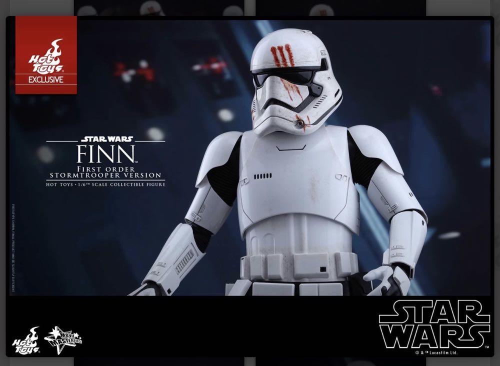 FINN (FIRST ORDER STORMTROOPER VERSION), MMS367 - Hot Toys Limited (Movie Masterpiece Series) action figure collectible [Barcode 4897011180915] - Main Image 3