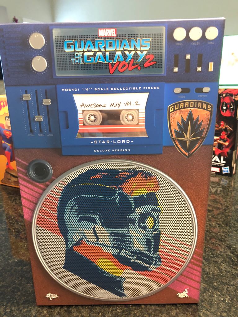 Hot Toys Marvel Guardians Of The Galaxy 2 Star-Lord Deluxe  - Hot Toys (Guardians Of The Galaxy Vol. 2) action figure collectible [Barcode 4897011183039] - Main Image 2