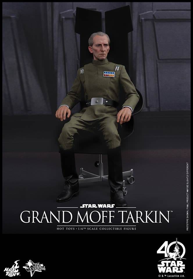 Grand Moff Tarkin - Hot Toys (Star Wars: Episode IV - A New Hope) action figure collectible [Barcode 4897011184173] - Main Image 5